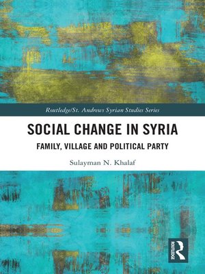 cover image of Social Change in Syria
